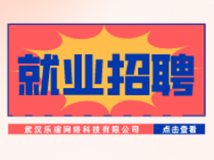 【就業招聘】武漢樂瑄網絡科技有限公司·武漢新華就業招聘信息